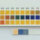 Color meter with squares and boxes of different colors