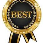 Award that says Best