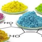 Different colored chemical compounds