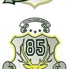An emblem with the number “85″ on it