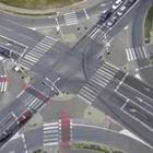 A four way intersections