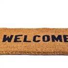 An object that reads “Welcome”
