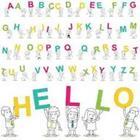 Hello and alphabet