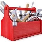 The 7 letters answer is TOOLBOX