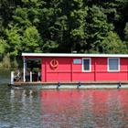 The 9 letters answer is HOUSEBOAT