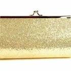 Gold purse bag