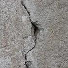 Crack in the ground