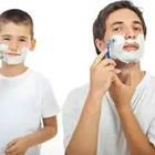 2 men shaving