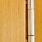 The corner metal piece to a door