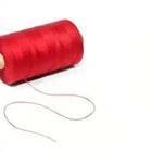 Red string or yarn