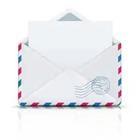 An envelope with a letter inside of it