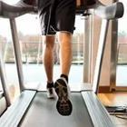 A person on a treadmill