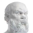 A statue of a man with a beard