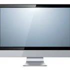 A computer screen, monitor