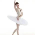 A girl doing ballet