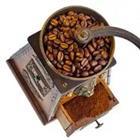 A coffee bean grinder