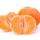 An orange with no skin on it