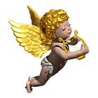 The 6 letters answer is CHERUB