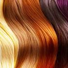 A variety of different color hair