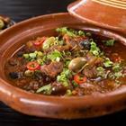 The 6 letters answer is TAGINE
