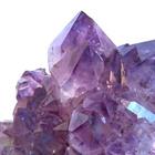 A purple crystal