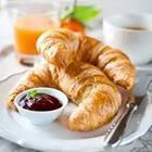 Croissant, breakfast